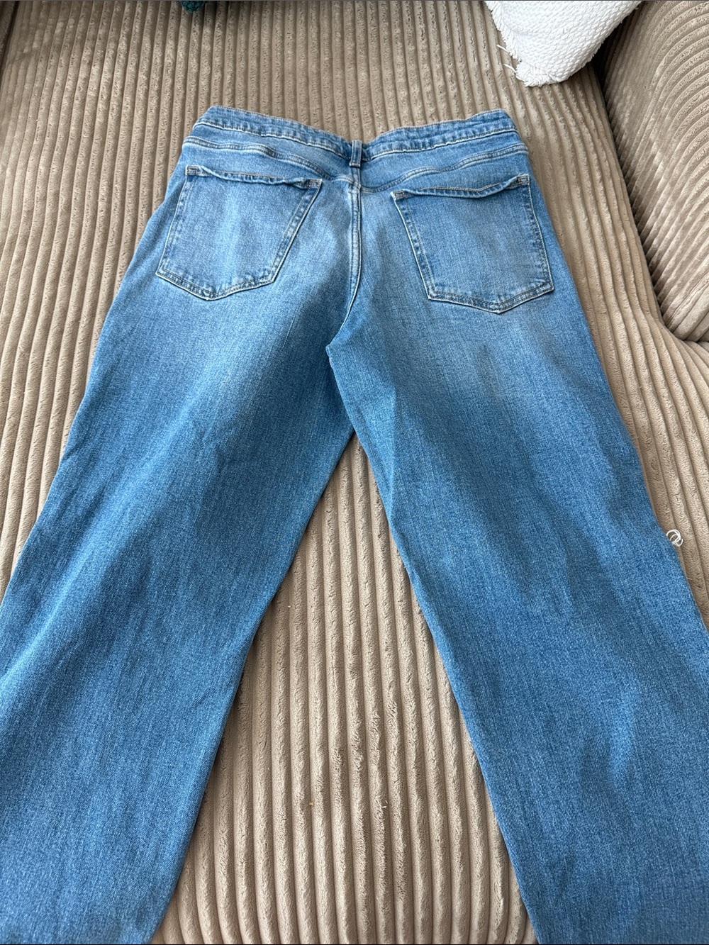 Old Navy Light Blue High-Rise OG Loose Jeans - Picture 2 of 3